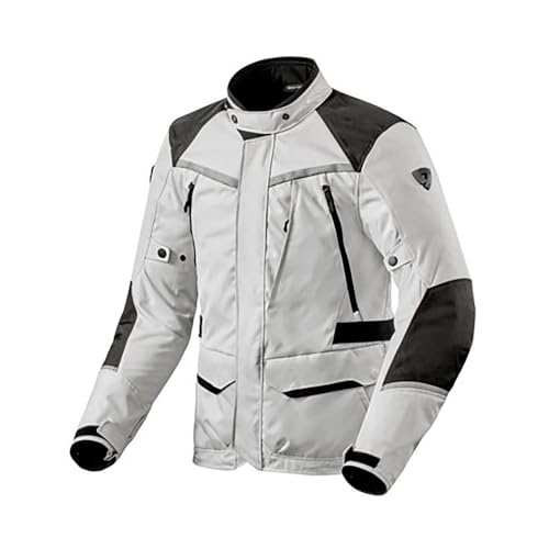 Veste textile de moto Revit Voltiac 3 H2O imperméable avec protections pour rouler au sec