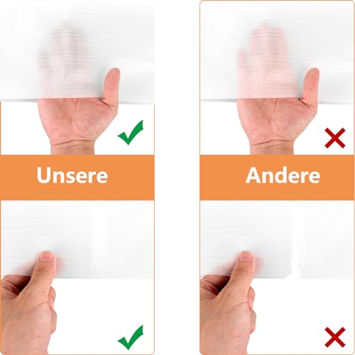 100 Stück Verpackungsmaterial 33x33cm Schaumfolie Umzugsmaterial Luftpolsterfolie Umzugskarton Schaumstoffverpackung Umzug Kartons Verpackung Schaumstoff Beutel für Glas, Möbel, Porzellan, Geschirr