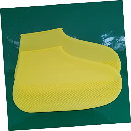 Cubiertas para botas impermeables para hombre y mujer, protectoras antideslizantes de silicona para actividades al aire libre miniatura 3