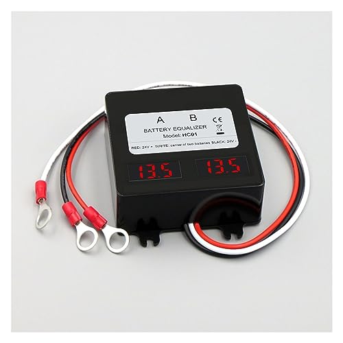 Ecualizador de baterías HC01, equilibrador para baterías de plomo-ácido de 12 V y 24 V, regulador de voltaje para paneles solares miniatura 5