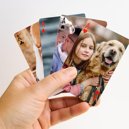 Baraja personalizada de cartas con foto para eventos miniatura 6