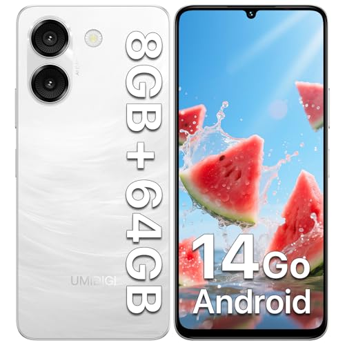 UMIDIGI G9A simフリー スマホ 本体 Android 14 Goシステム 6.75インチ 大画面...