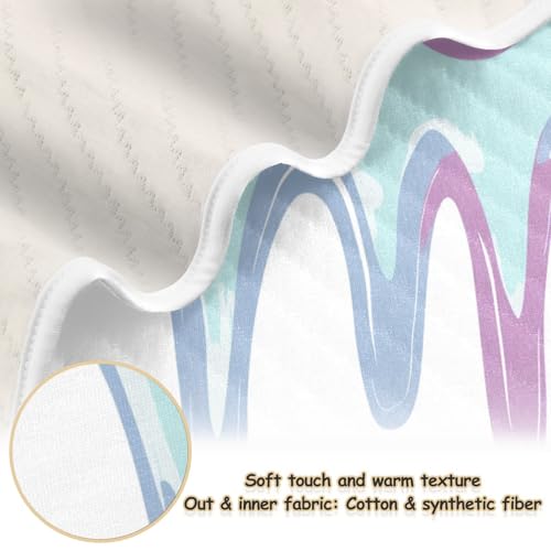 Ice Cream Candy Colorful Baby Swaddle Blanket for Boys and Girls, Muslin Baby Receiving Swaddle Blanket, Soft Cotton Nursery Swaddling Blankets for Newborn Toddler Infant3