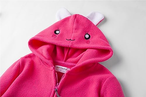Image of Mud Kingdom Fleece Hoodies Jacket for Boys Girls Full Zipper Long Sleeve Happy Halloween