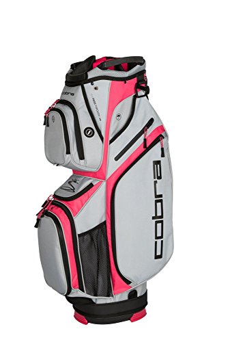 Cobra Golf 2018 Women's Ultralight Cart Bag (Quarry-Raspberry)