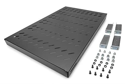 Estante de 19 pulgadas 1U con profundidad variable para armario rack 6