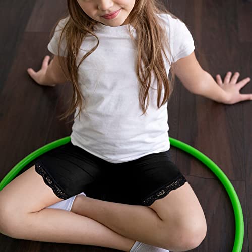 auranso girls dance shorts solid color breathable bike shortspack of 6