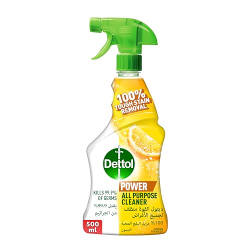 Dettol All Purpose Cleaner Spray Bottle Lemon Scent 500 ml