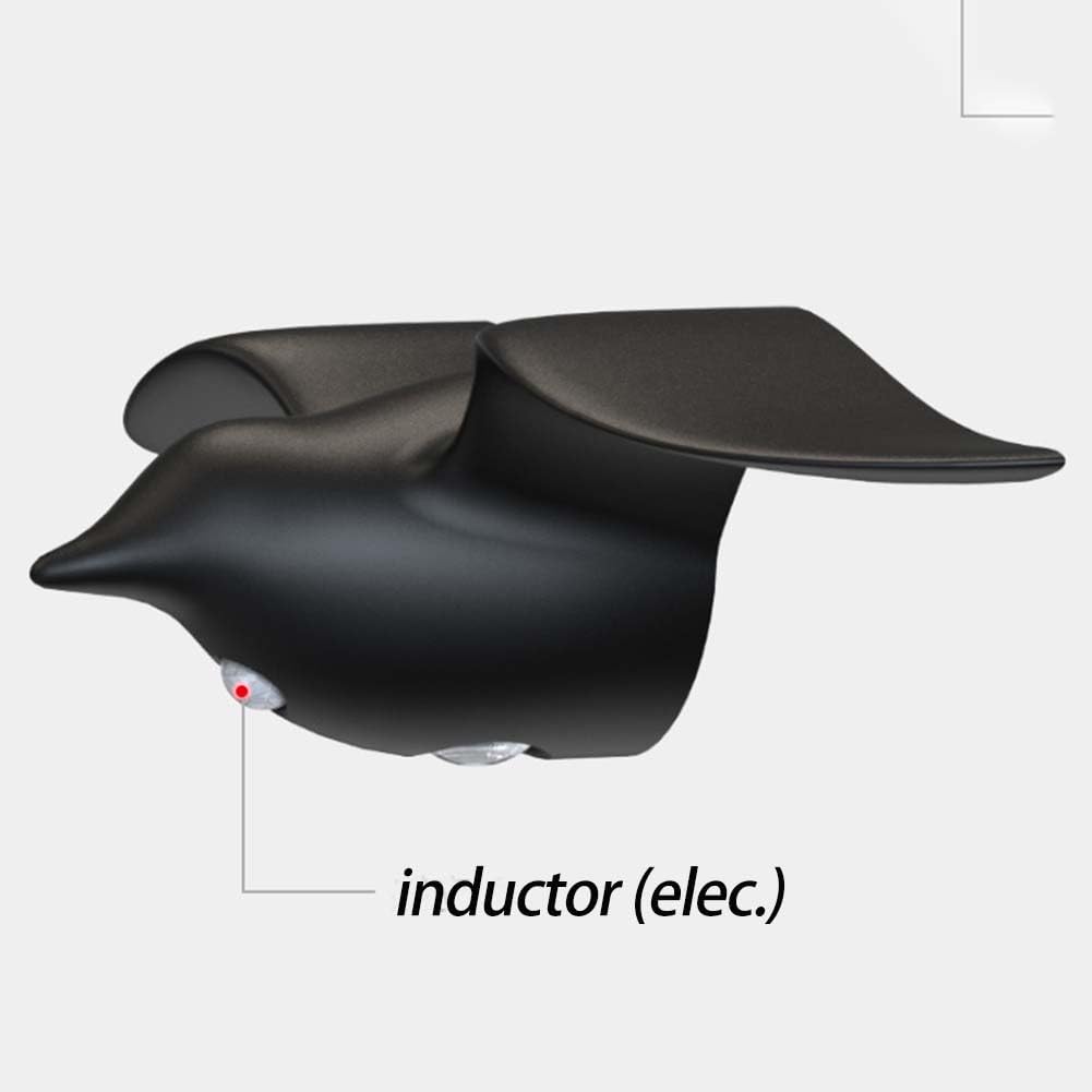 2 Stück Akku Außen Lampe Wandleuchte mit Bewegungsmelder und IP44 Wasserdicht Wandlampe Ohne Stromanschluss Dimmbar Wandlampen Kabellos Innen Wandbeleuchtung Magnetische Möwe Outdoor Leuchte Wand
