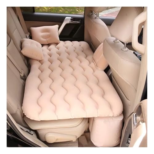 TVVXIO Colchón Coche Hinchable, para Nissan Navara 2005-2019 2020 2021 2022 2023 2024 Colchoneta Inflable Individual para Asiento Trasero, Accesorios para Viajes, Camping,C