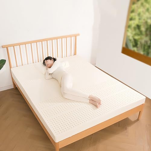 Opiniones de Colchon Latex 90x190x10 de usuarios. en Oferta colchon latex Colchón de látex Natural, Funda orgánica, Grosor de 2,5 a 10 cm, tamaño Individual, Doble, Queen y King, 90 x 190 cm,...