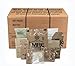 MRE Meals Emergency Supplies, Emergency Food Supply, Survival Food, Freeze Dried Food w/ Flameless Heater, Ready Meals (Variety Pack of 12) – (A or B Case Selected at Random Inspection 2024, 2025, 2026)