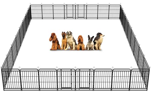 Image of Kfvigoho Heavy Duty Dog Playpen 32 Steel Panels 40 inch Height