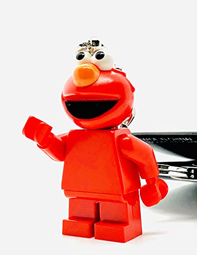 Preisvergleich Produktbild LEGO Sesamstraße Elmo Minifigur Schlüsselanhänger 854145