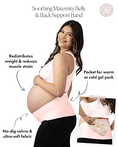 Kindred Bravely Maternity Belly & Back Support Band | Pregnancy Support Belt With Gel Pack For Hot/Cold Therapy (Small/Medium) #TOP1