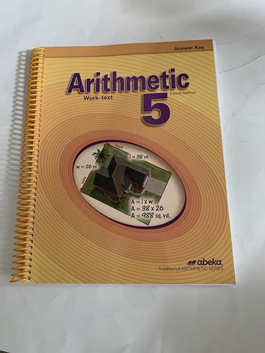 Arithmetic 5: Work-text (answer key)