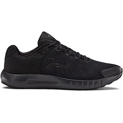 Under Armour UA Micro G Pursuit BP, Scarpa da Corsa Uomo, 44.5 EU, Nero (Black / Black / Black)