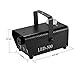 upstartech 500W Fog Machine with 13 Colorful Lights Effect and18 LED light, Portable Smoke Machine 2000CFM Fog with 2 Wireless Remote Control, Automatic Outdoor Fog Machine Parties Wedding Halloween