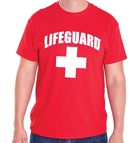 LIFEGUARD Officially Licensed Short Sleeve Crew Neck T-Shirt for Men Women Unisex Tee