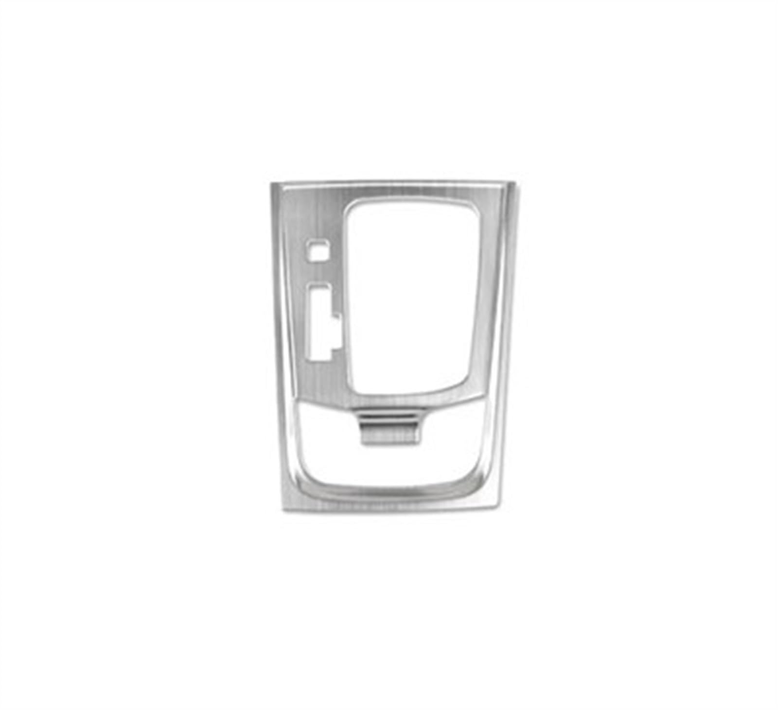 Qibbei Silver Car Gear Car Center Console Decorative Panel Cover Sticker Auto Interior Mouldings For Skoda For Kodiaq 2017-2020 Stickers(Silver Car Gear)