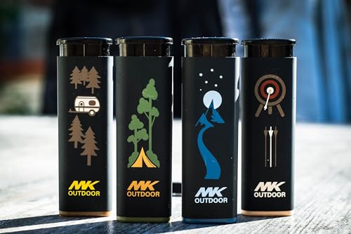 Set 5 encendedores MK Lighter Outdoor Series diseño assortido miniatura 6