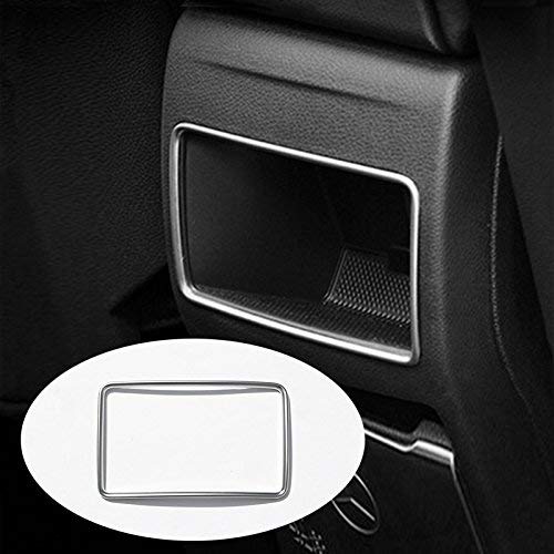 Aire acondicionado de fila trasera de plástico ABS cromado para accesorios de ventilación de aire acondicionado para A B GLA CLA Clase C117 W117 W176 W246 A180 Cover