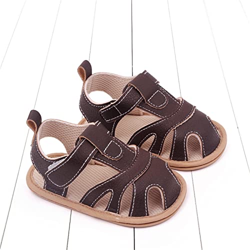 Baby Boy Crib Sandals Summer Children Infant Toddler Shoes Men And Girls Sandals Flat Bottom Rubber Shoes for Kids3