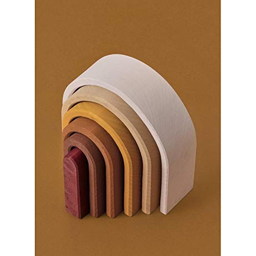 Amazon | オーバル レインボー アーチ 木のおもちゃ スモール 小型  