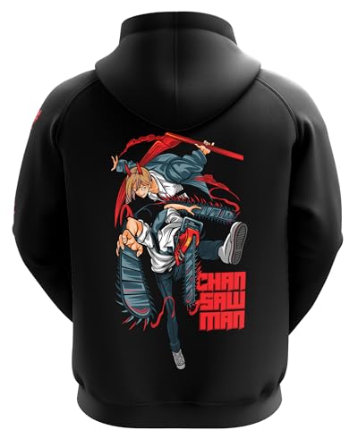 Image of fanideaz Mens Cotton Anime Sleeve Printed Hooded Sweatshrits for Men