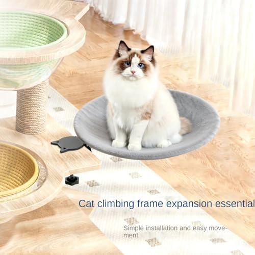 Perchoir à clipser pour chat pour libérer l'espace de travail et calmer votre animal