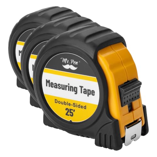 Image of Mr. Pen- Retractable Tape Measure 25 ft, Easy Read (Pack of 3)
