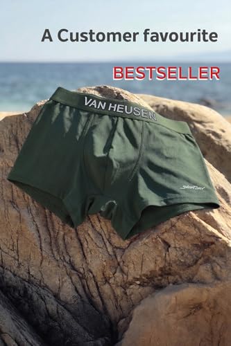 Image of Van Heusen Men's Trunk Pack of- 1 |Air Series|Light as air|Mesh Fabric|Breathable Active Trunks Moisture Wicking|No Ride Up Sweat Absorbant|Underwear for Active Wear|Style 40047
