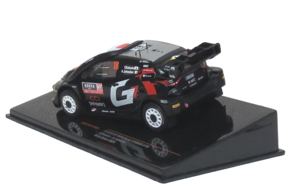 1/64 GRヤリス WRC RALLY1 ハイブリッド 2024 ミニカー2台 F1オフィシャルグッズストア EURO SPORTS公式通販
