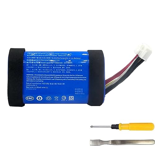 CAESEAYORK 3.6V 7260mAh Replacement Battery for Pulse 4 for JBL LY1091 Bluetooth Speaker Battery