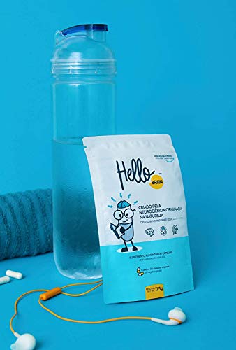 HelloBrain - Combo com 3 Unidades 15g Cada – Suplemento Inovador de Saúde Cerebral