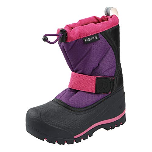 Northside Girls Zephyr Waterproof Cold Weather Boot, Purple Pink,11 M US