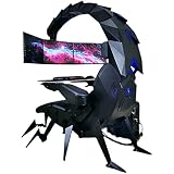 DXLG Gaming Chair Super Deluxe Racing Executive Office Cockpit Gaming Station Video Gaming Chair, Co