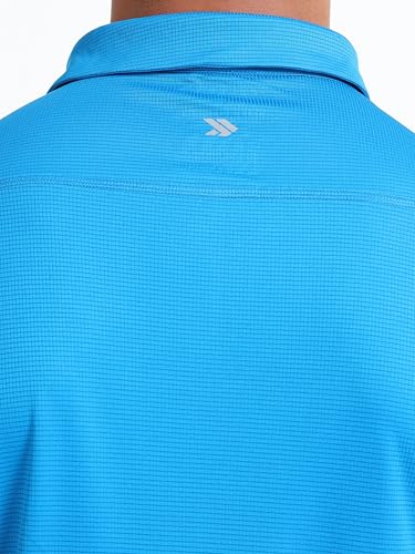 Image of Men's Lightweight Dry Rush Tech Polo | Moisture-Wicking, Breathable, Stretchable, Wrinkle-Resistant, Quick-Dry, Anti-Odor