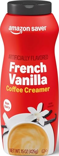 Image of Amazon Saver, French Vanilla Powdered Coffee Creamer, 15 Oz