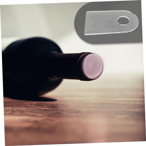 Soporte acrílico para botellas de vino 2 piezas STOBAZA miniatura 5