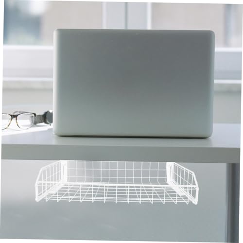 Organizador de cables para debajo del escritorio bandeja para cable de hierro para oficina en casa miniatura 4