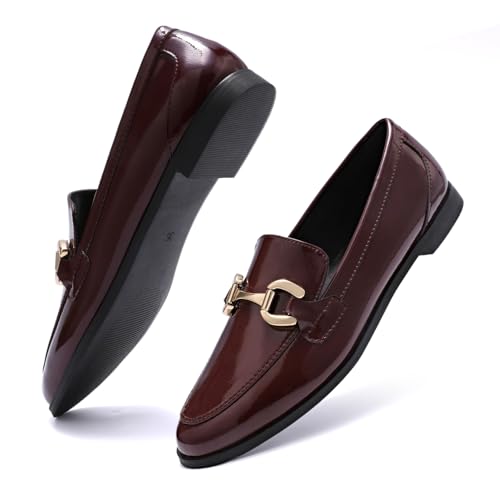 Image of Women's Flats Shoes Leisure Shoes Slip On Work Shoes Comfort Walking Shoes，Loafers for Women Casual Moccasins.