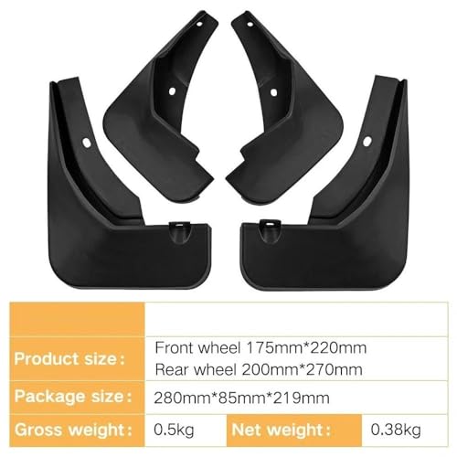 Bavettes de protection Passat CC de qualité supérieure 2013-2018 - 5