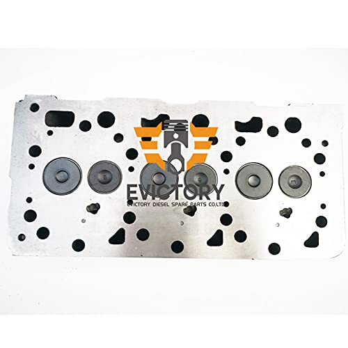 for KUBOTA D1005 Cylinder Head Assy Cylinder Full Gasket kit Tractor Excavator Parts