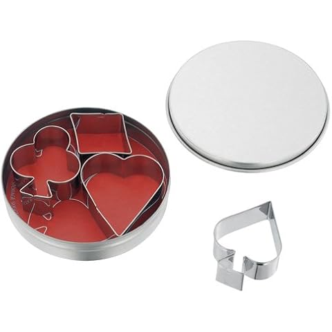 Judge Bakeware 4 Piece Playing Card Cutters Cover