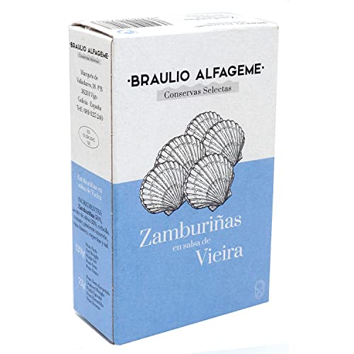 Zamburiñas en Salsa de Vieira