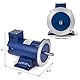 VEVOR DC-Motor, Nenndrehzahl 1750 RPM, 1/2 HP 90V Elektromotor Permanentmagnetmotor