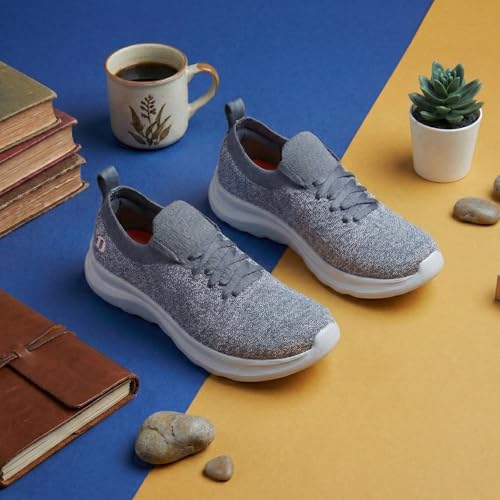 Image of DOCTOR EXTRA SOFT Men's Running & Walking Shoes Lightweight Comfortable Slip-On Sports Sneakers with Memory Foam Cushion, Breathable Knitted Upper, Anti-Slip Sole Flexible Gym Training Shoes D-2013