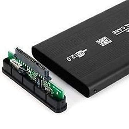 Image of BigPlayer 2.5-inch SATA Laptop Portable External Hard Disk Drive HDD Enclosure Case USB 2.0 (Black)