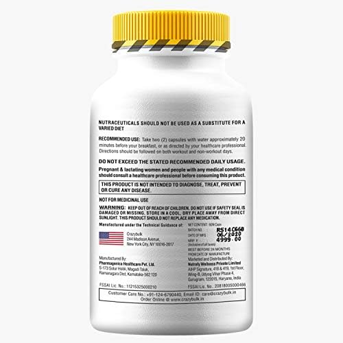 CrazyBulk GYNECTROL For Chest Fat, Natural Alternative for Unique Formula (60 Capsules)